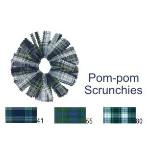 Pom Pom scrunchie – $4.99
