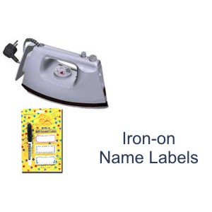 Iron on lables 30 pack w/pen – $7.99