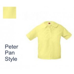 Peter Pan Dress Shirt with Logo