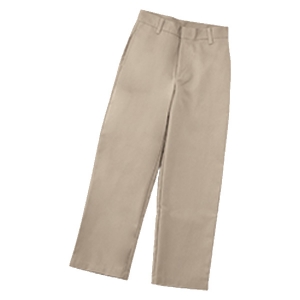 Boys Flat Front Pants