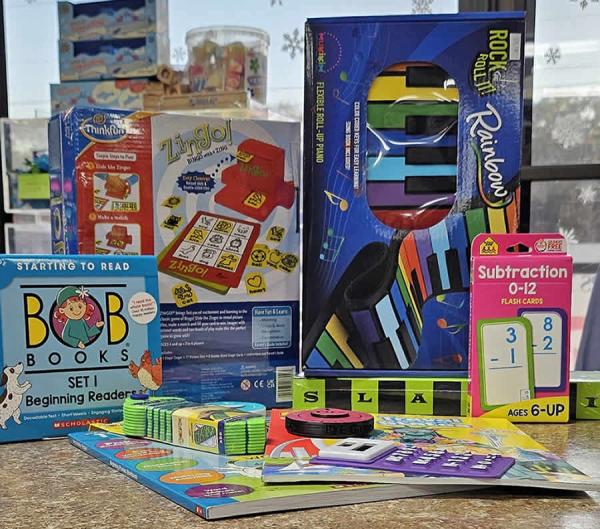 educational-aids Educational aide display